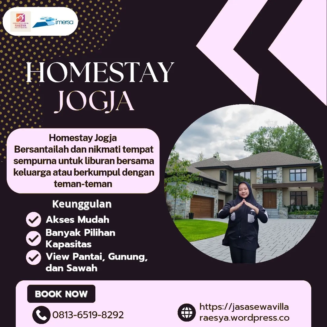 0813-6519-8292 [WA] Villa Jogja 4 Kamar, Villa Jogja Dekat Malioboro Murah, Villa di Sewon Bantul, Villa Cangkringan Jogja, Jogja Villa for Rent, Villa Family Jogja, Villa di Jogja Untuk 20 Orang, Villa Jogja Bagus, Villa Jl Kaliurang Km 20, Villa di Kaliurang Yogyakarta