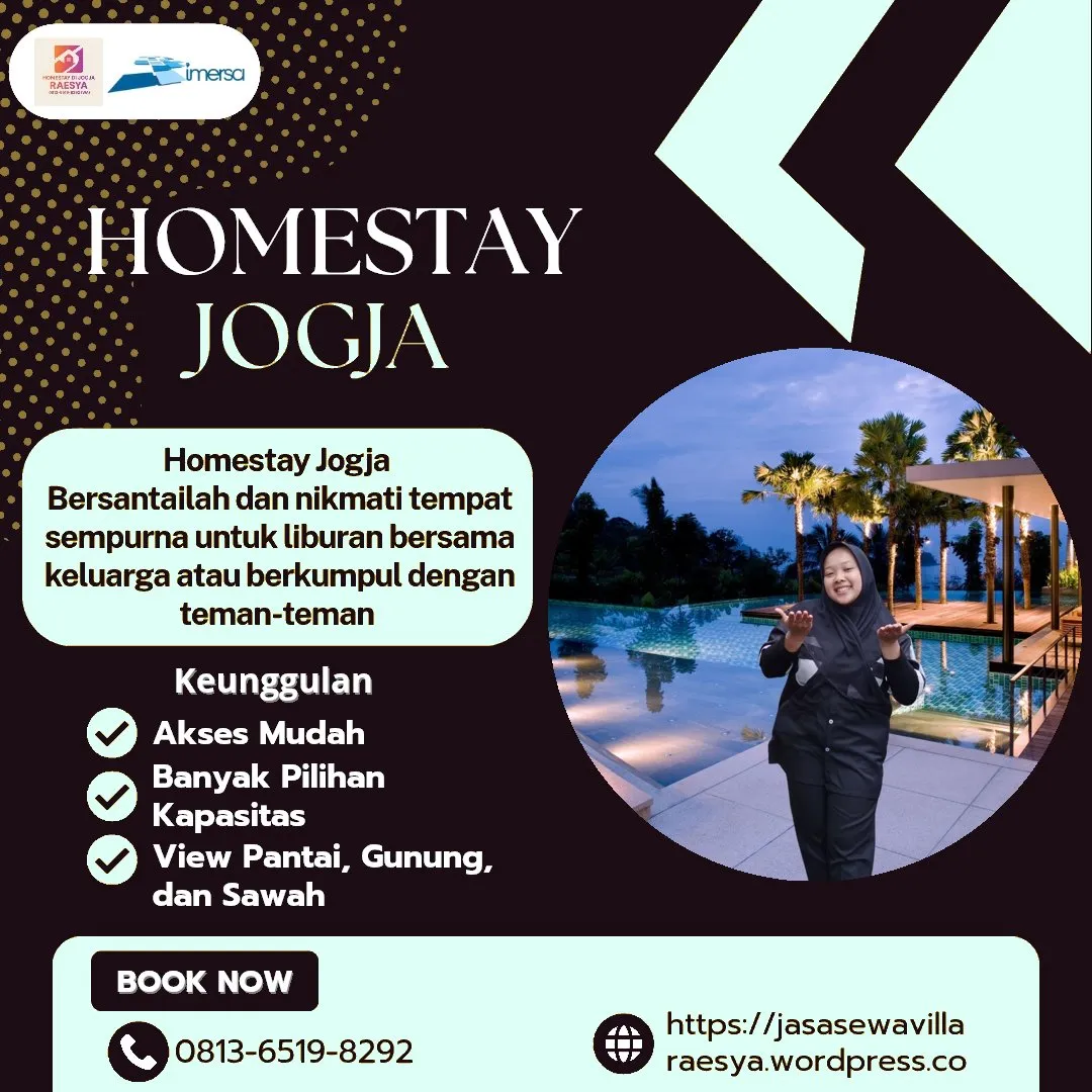 Villa di Jogja Untuk 8 Orang | 0813-6519-8292 WA