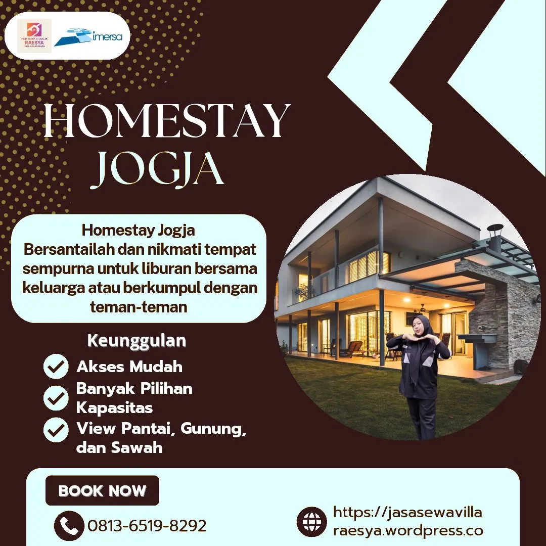 Villa Dekat Heha Ocean View Jogja | 0813-6519-8292 WA