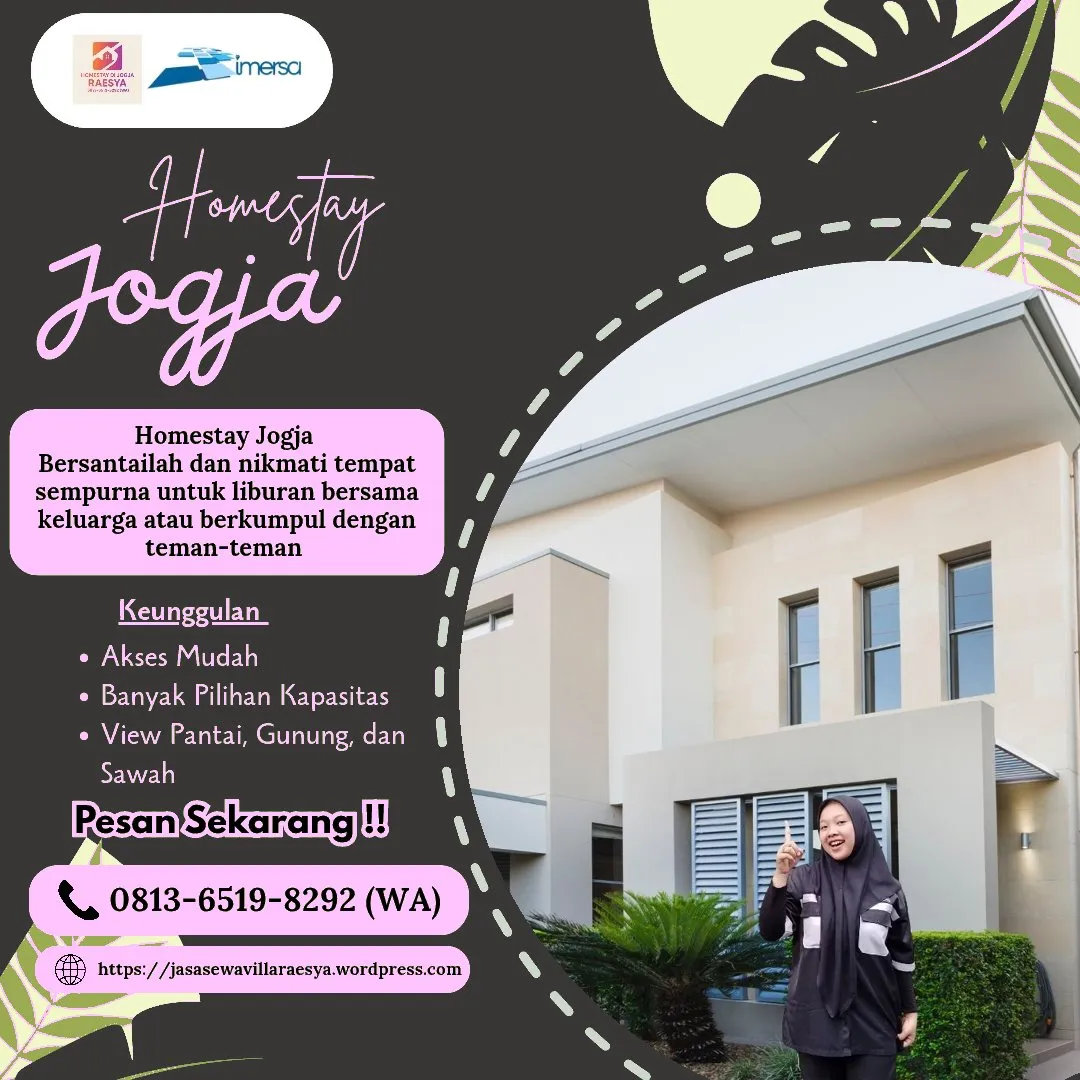 Loker Penjaga Villa Hotel Jogja | 0813-6519-8292 WA