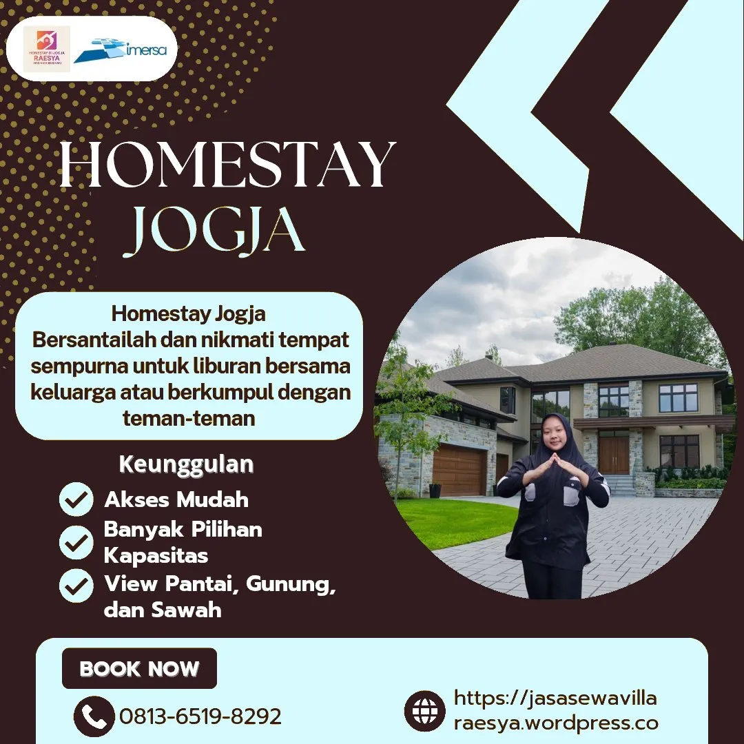 0813-6519-8292 [WA] Villa Murah di Jogja Untuk 6 Orang, Jogja Villa With Private Pool, Villa Kaliurang Yogyakarta, Villa Jogja di Gamping, Villa Daerah Kulon Progo, Villa di Kaliurang Untuk 40 Orang, Villa 8 Kamar di Jogja, Villa Gunung Kidul Dekat Pantai, Villa di Jogja View Sawah, Rekomendasi Villa di Gunung Kidul