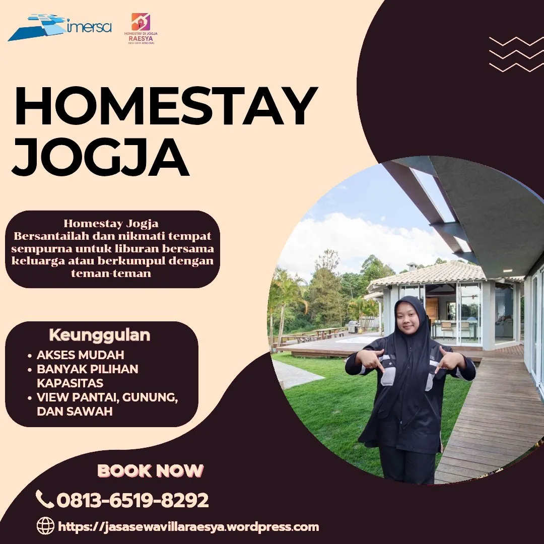 Villa Sleman Jogja | 0813-6519-8292 WA