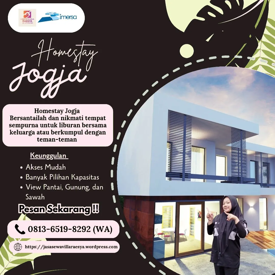 Villa Jogja View Sawah | 0813-6519-8292 WA