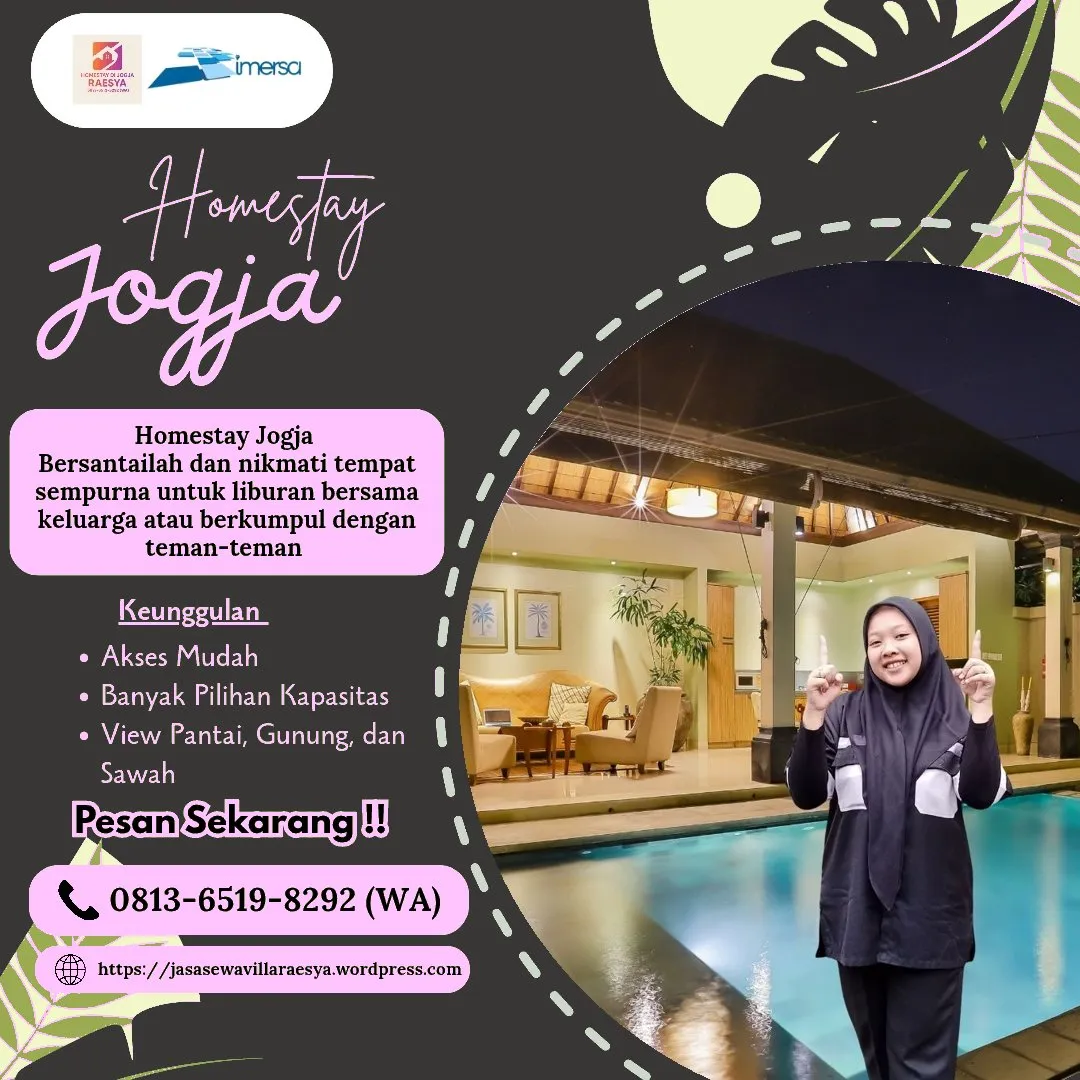 0813-6519-8292 [WA] Villa Jogja View Sawah, Sewa Villa Gunung Kidul, Lokasi Villa Kaliurang, Villa Jakal Jogja, Villa Kaliurang Yogyakarta, Villa Kaliurang Untuk 20 Orang, Villa Kulon Progo, Villa Murah di Jogja Dengan Private Pool, Villa 1 Bedroom Private Pool Jogja, Villa Estetik di Jogja