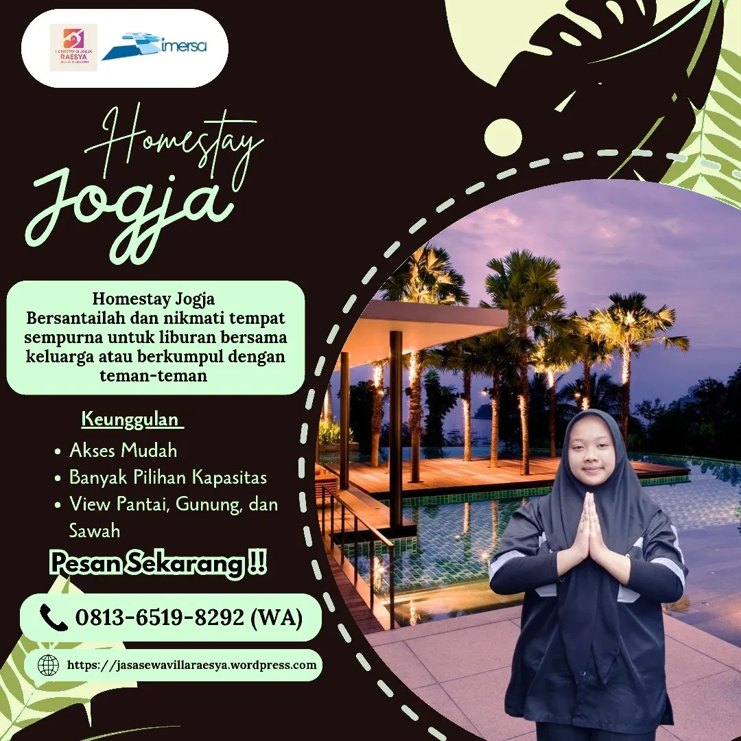 0813-6519-8292 [WA] Villa di Jogja Untuk 10 Orang Ada Kolam Renang, Villa Jogja Gunung Kidul, Villa Murah di Jogja Dengan Private Pool, Villa Dekat Gunung Merapi, Villa Estetik di Jogja, Sewa Villa Jogja, Villa Sekitar Kaliurang, Villa di Daerah Kulon Progo, Villa Kaliurang Hits, Villa Jogja Ada Kolam Renang