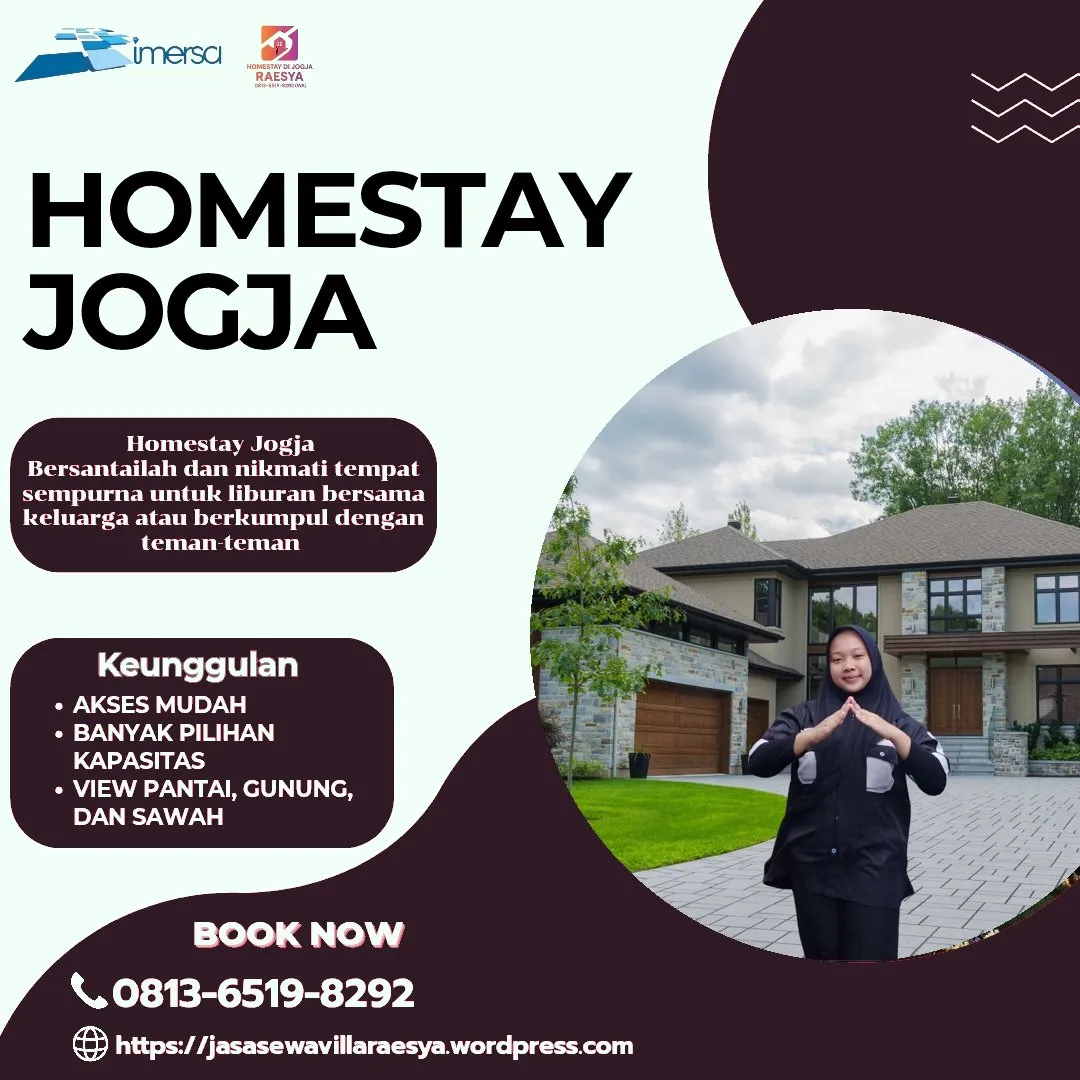 Villa di Jogja Untuk 30 Orang | 0813-6519-8292 WA