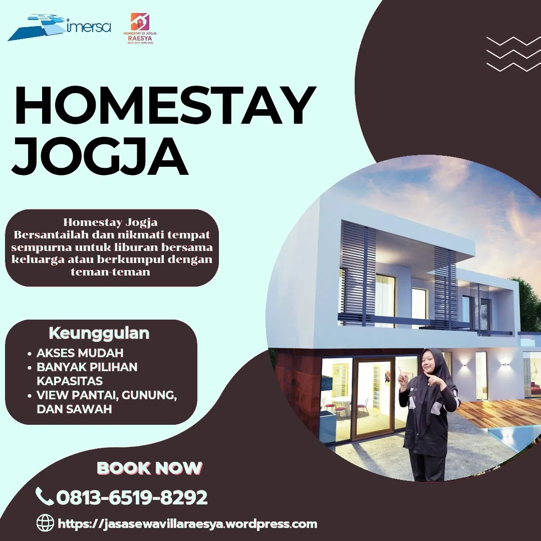 Villa Murah di Jogja Untuk 4 Orang | 0813-6519-8292 WA