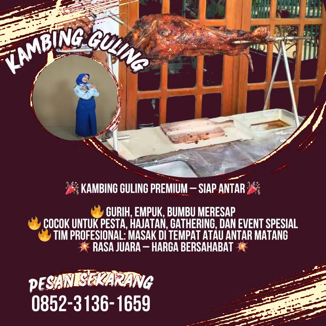 Kambing Guling Lumajang Rowokangkung 0852-3136-1659 (WA)