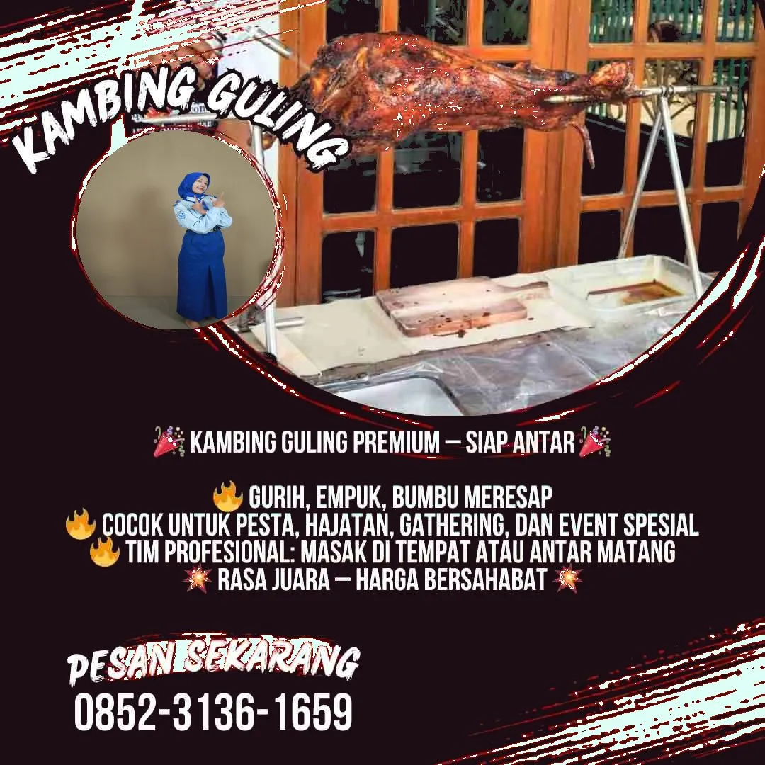 Kambing Guling Madiun Geger 0852-3136-1659 (WA)