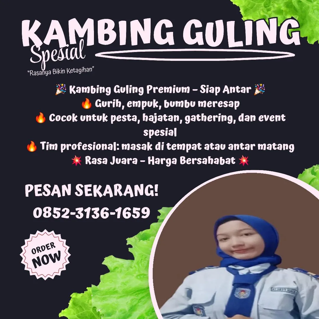 Kambing Guling Madiun Mangharjo 0852-3136-1659 (WA)