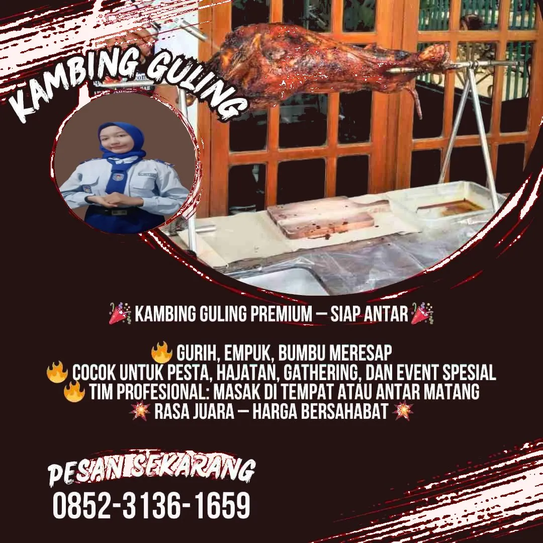 0852-3136-1659 (WA) Kambing Guling di Jakarta, Catering Kambing Guling Jakarta, Paket Kambing Guling Jakarta, Pesan Kambing Guling di Jakarta, Kambing Guling Aqiqah Jakarta, Kambing Guling Nikahan Jakarta, Kambing Guling Terdekat Jakarta