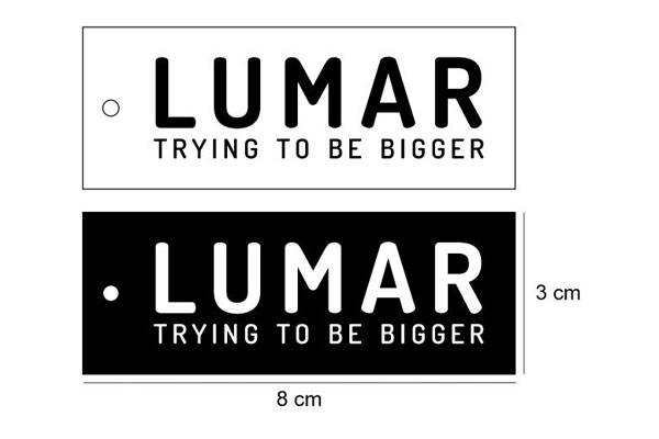 Desain Label Lumar Hangtag
