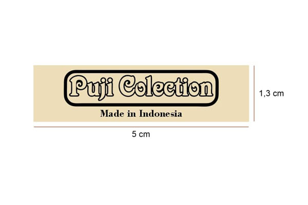 Contoh Desain Label Woven