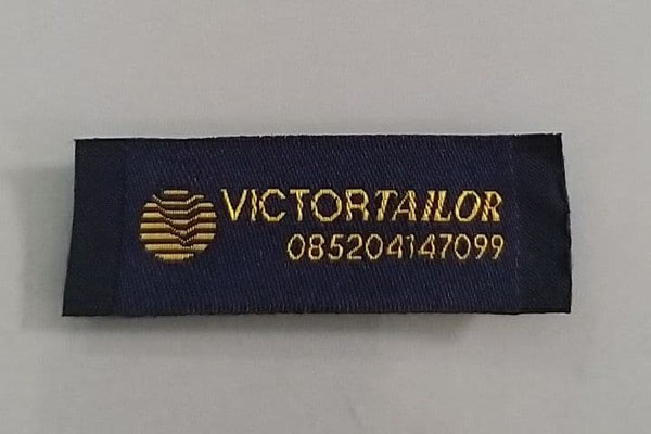 Label Woven Victor Tailor