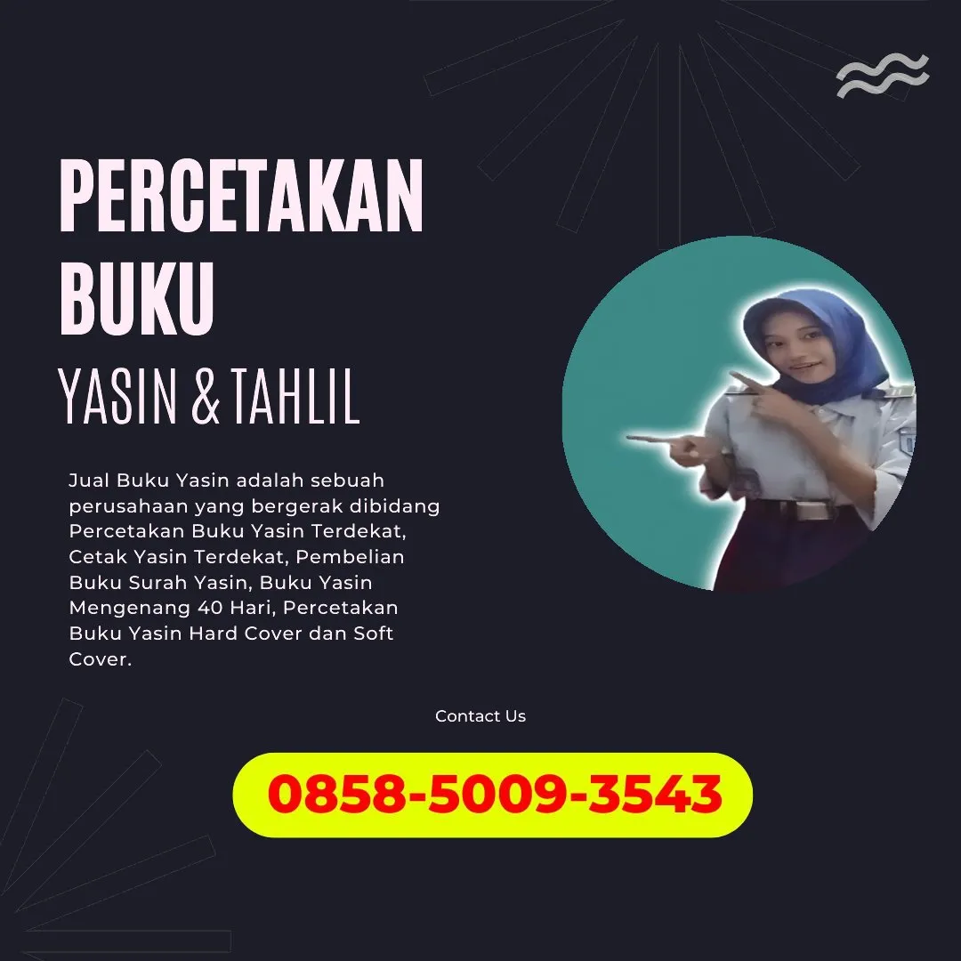 Cetak Buku Yasin Tangerang Selatan 0858-5009-3543 (WA)