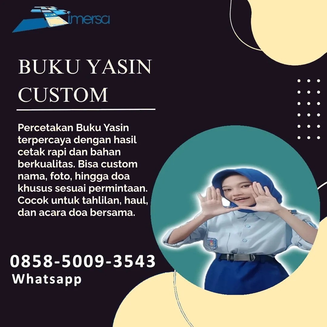 Cetak Buku Yasin Wonosari 0858-5009-3543 (WA)