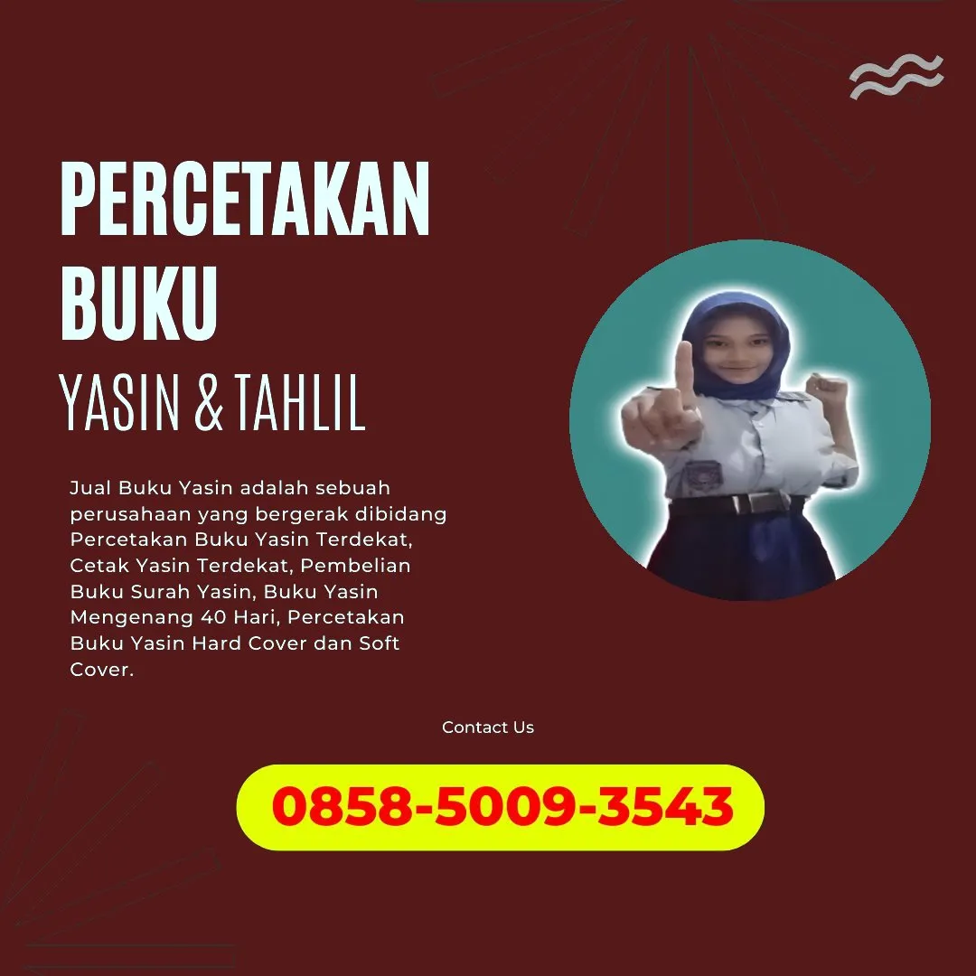 Cetak Buku Yasin Lumajang 0858-5009-3543 (WA)