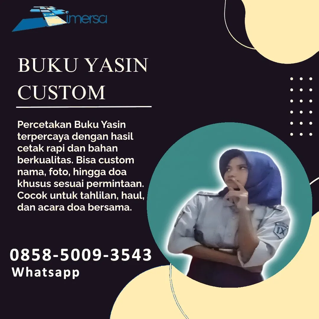 Cetak Buku Yasin Badung Bali 0858-5009-3543 (WA)