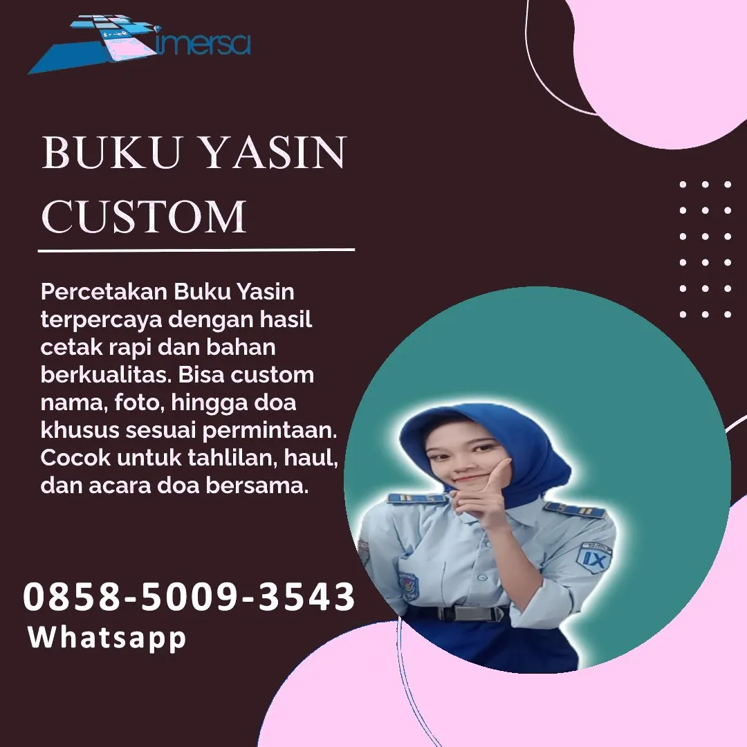 0858-5009-3543 (WA) Jasa Cetak Buku Yasin Bangli Bali, Tempat Cetak Buku Yasin di Bangli Bali, Cetak Buku Yasin Custom Bangli Bali, Cetak Buku Yasin Murah Bangli Bali, Buku Yasin dan Tahlil Bangli Bali, Cetak Buku Yasin Terdekat Bangli Bali, Jual Buku Yasin di Bangli Bali