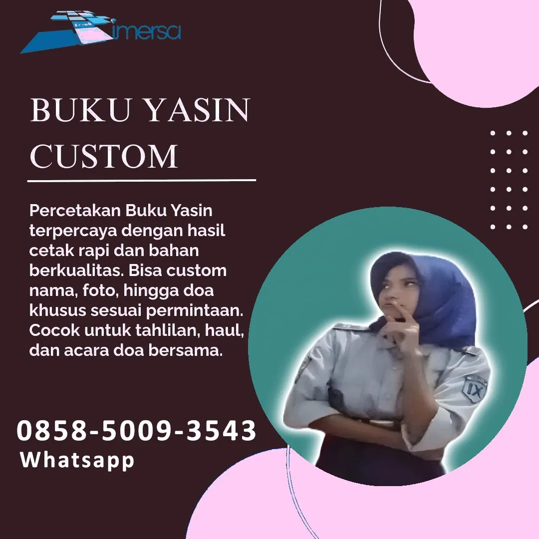 Cetak Buku Yasin Kepahiang Bengkulu 0858-5009-3543 (WA)