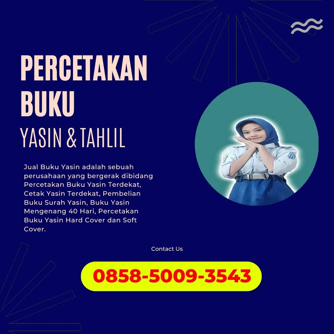 Cetak Buku Yasin Lebong Bengkulu 0858-5009-3543 (WA)