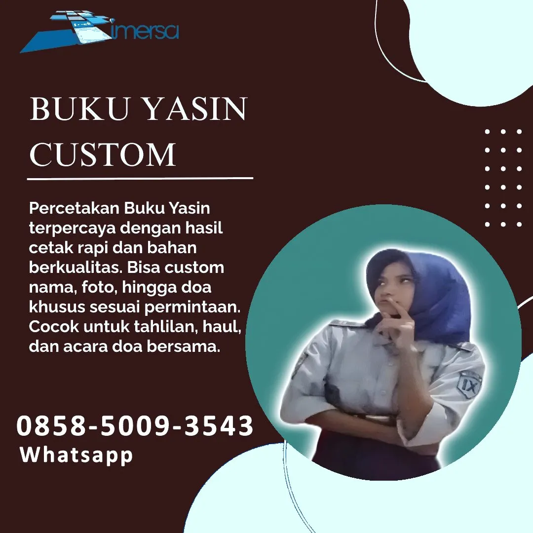 Cetak Buku Yasin Muaro Jambi Jambi 0858-5009-3543 (WA)