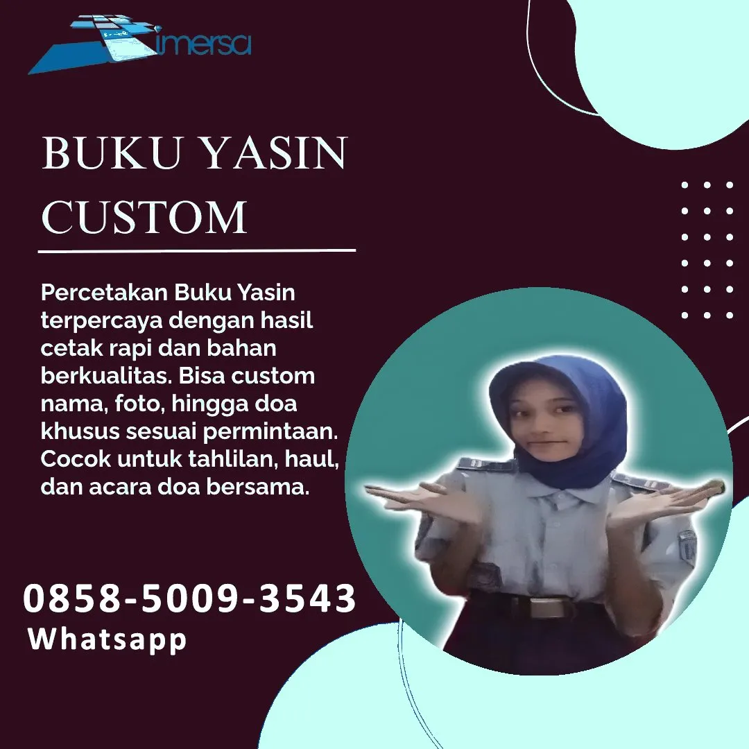 Cetak Buku Yasin Ketapang 0858-5009-3543 (WA)