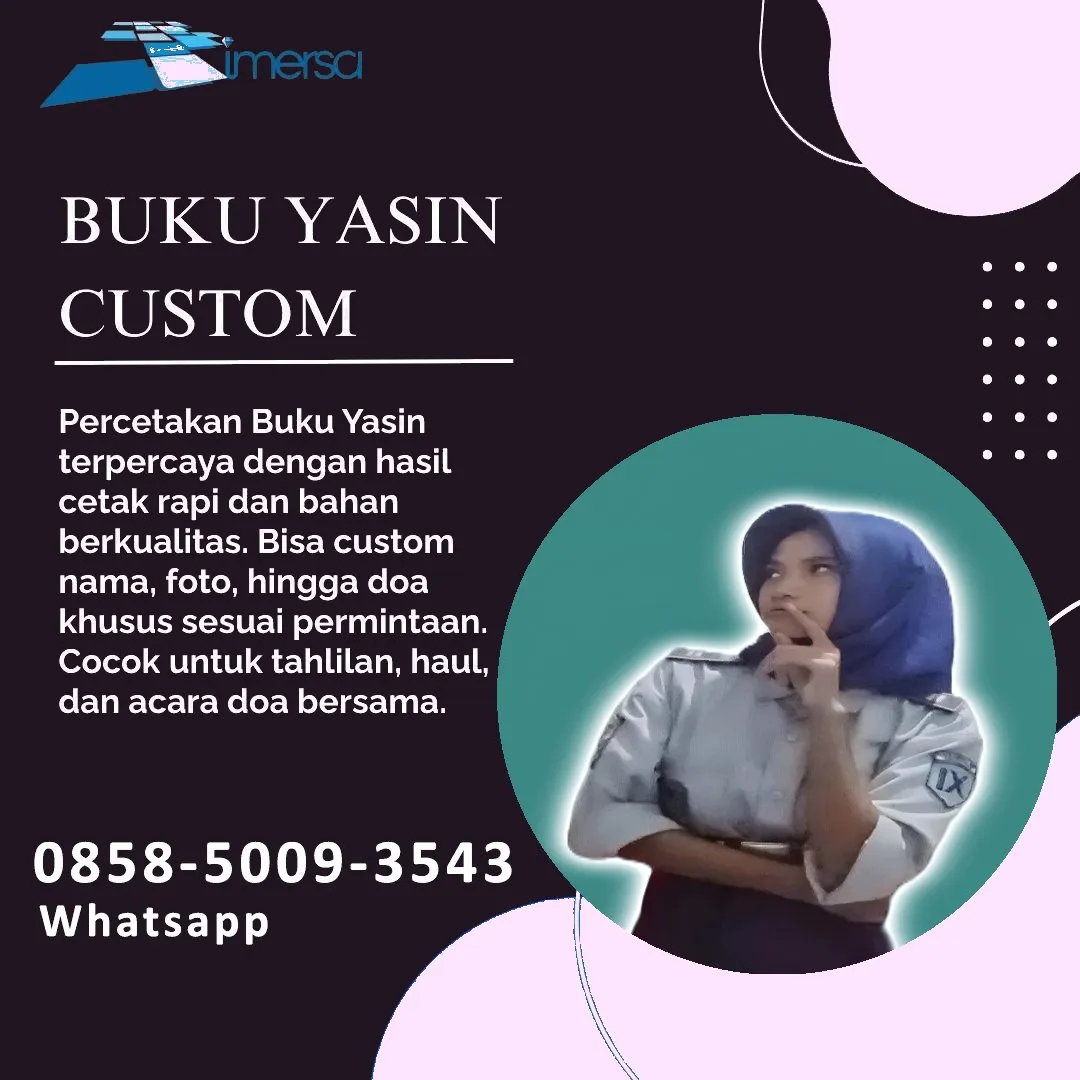 Cetak Buku Yasin Sintang 0858-5009-3543 (WA)