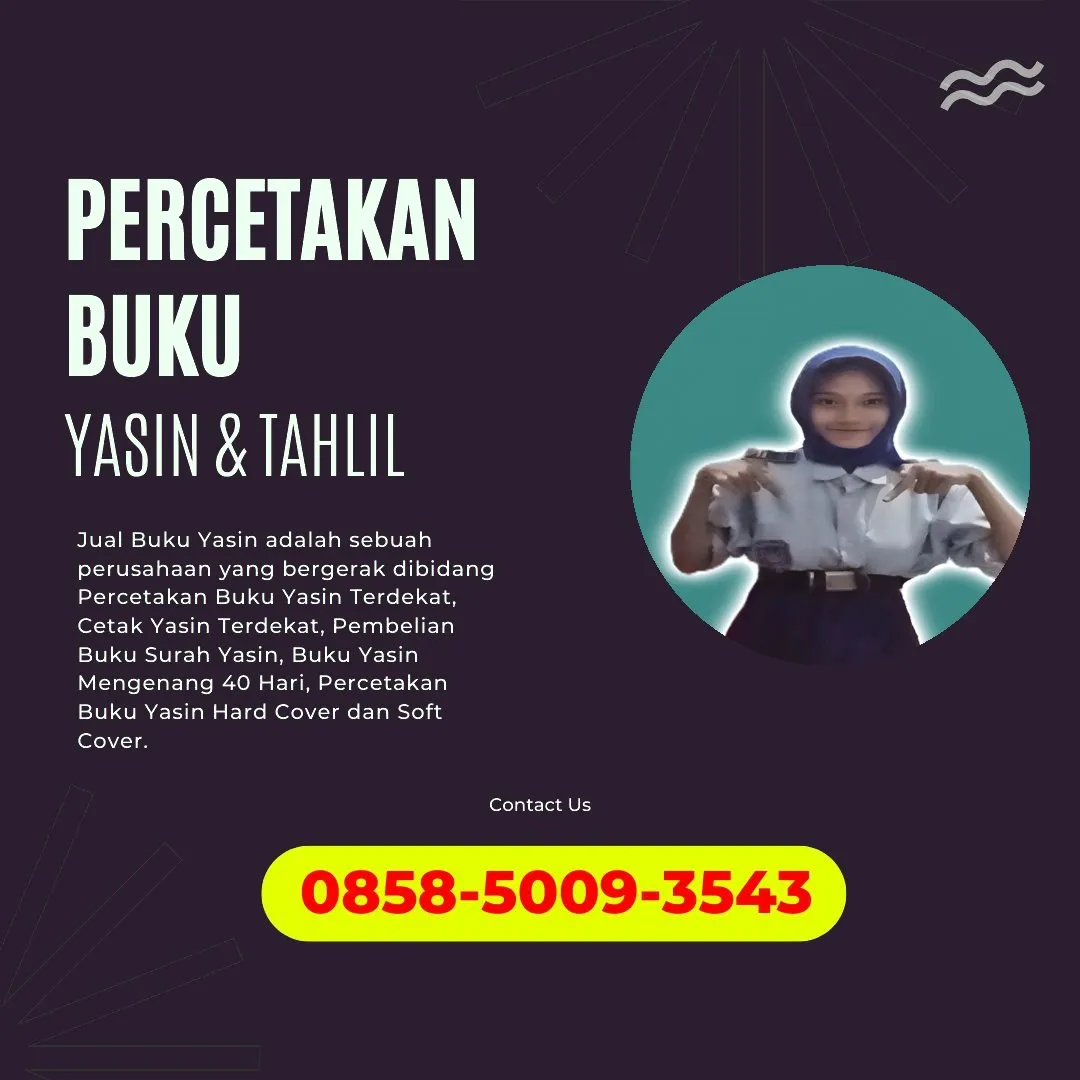 Cetak Buku Yasin Pontianak 0858-5009-3543 (WA)