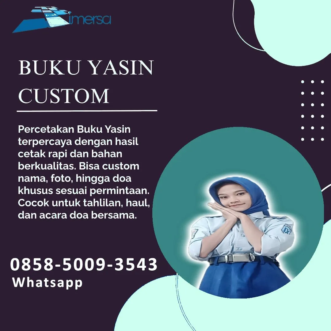 Cetak Buku Yasin Hulu Sungai Selatan 0858-5009-3543 (WA)