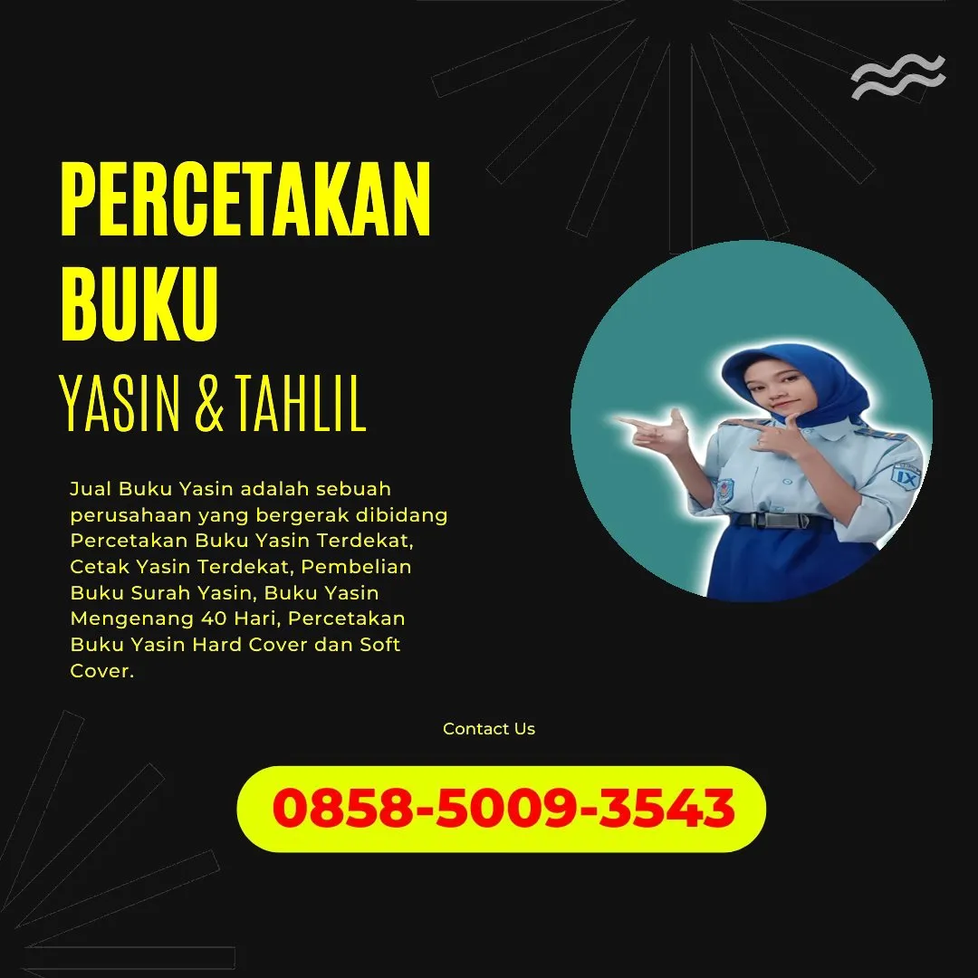 Cetak Buku Yasin Seruyan 0858-5009-3543 (WA)