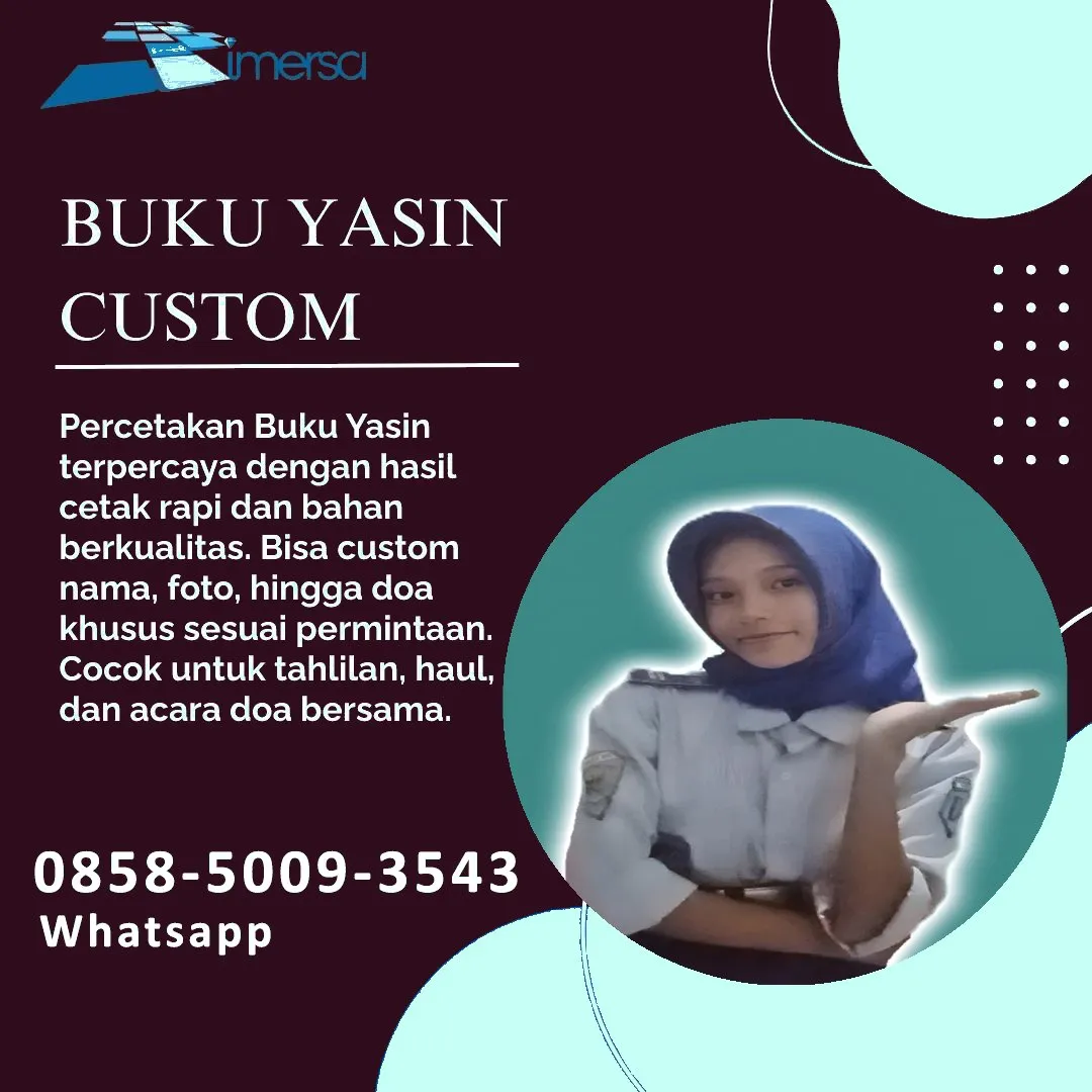 Cetak Buku Yasin Balikpapan 0858-5009-3543 (WA)