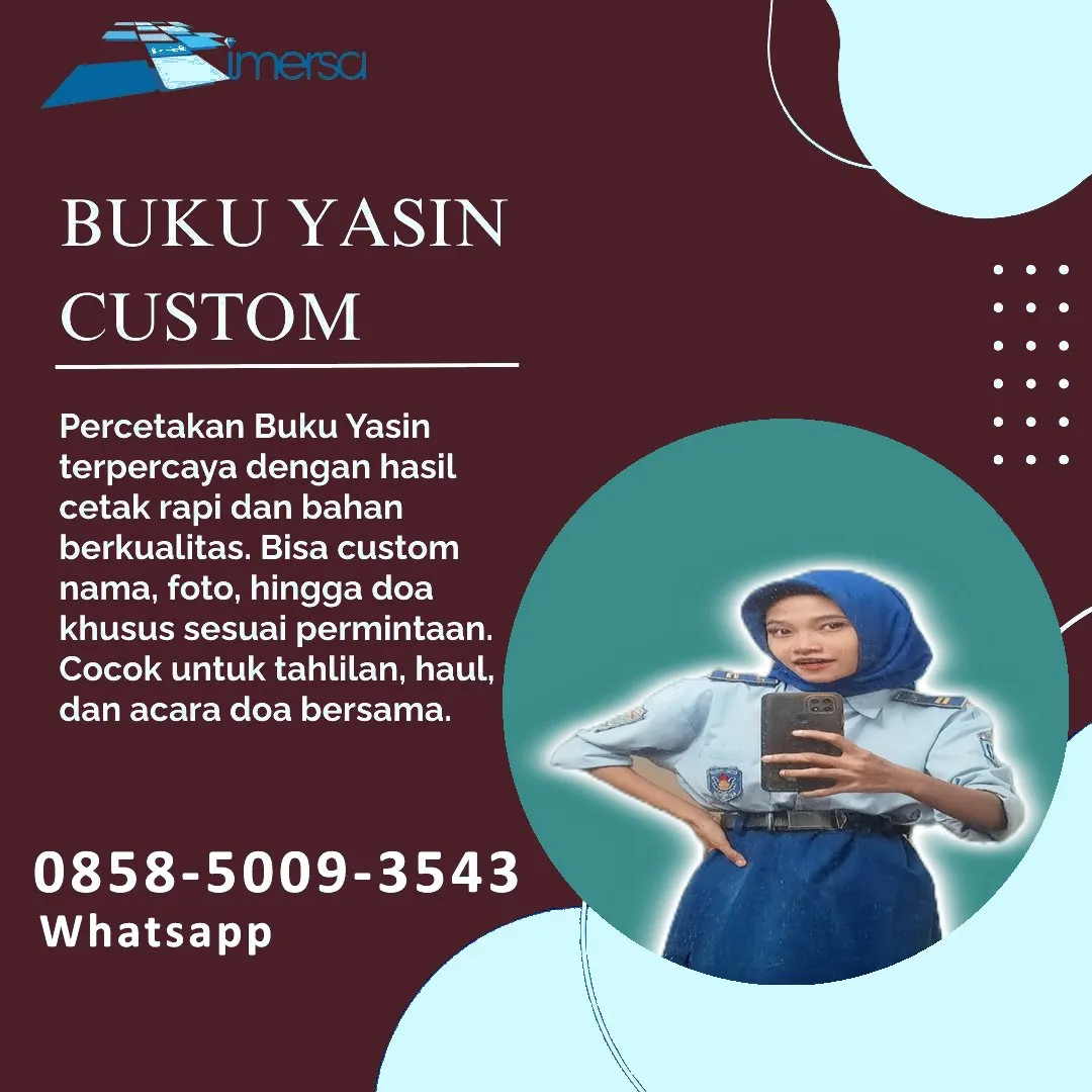 Cetak Buku Yasin Samarinda 0858-5009-3543 (WA)