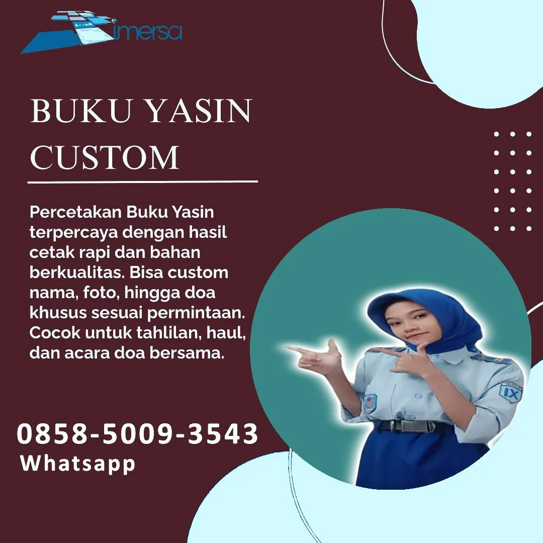 Cetak Buku Yasin Tarakan 0858-5009-3543 (WA)