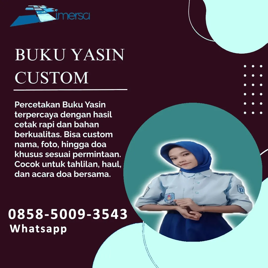 Cetak Buku Yasin Lampung Timur 0858-5009-3543 (WA)