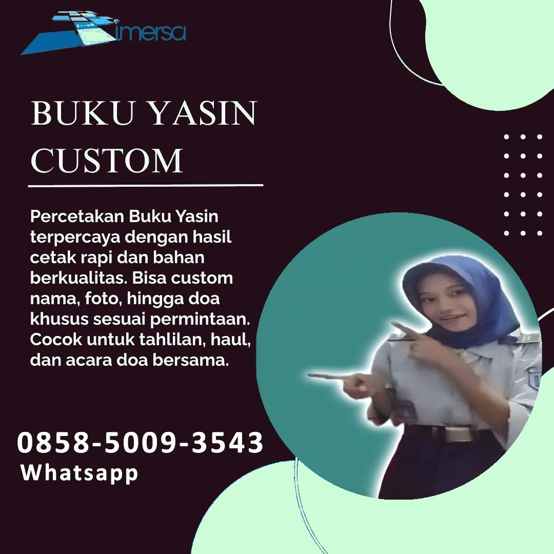 Cetak Buku Yasin Pesisir Barat 0858-5009-3543 (WA)