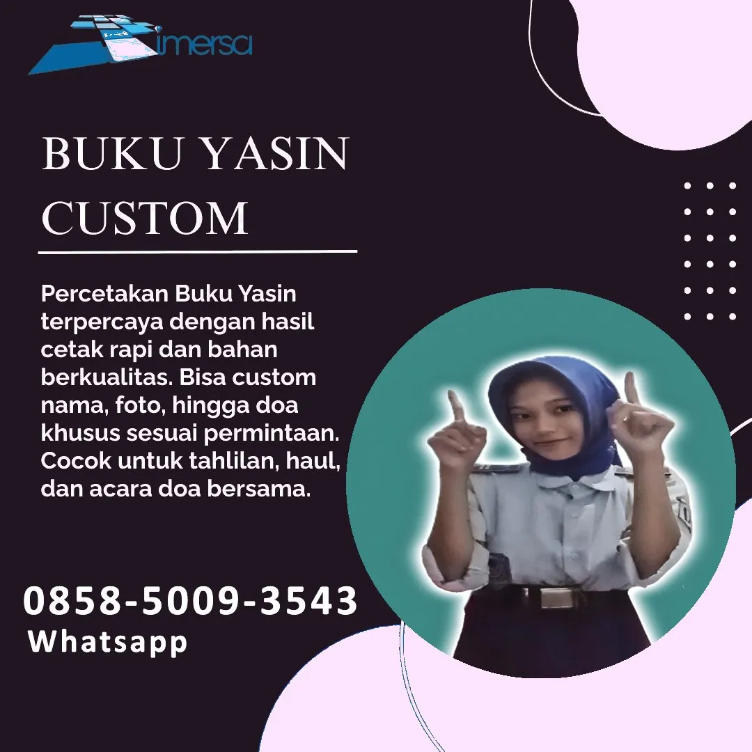 Cetak Buku Yasin Tulang Bawang 0858-5009-3543 (WA)