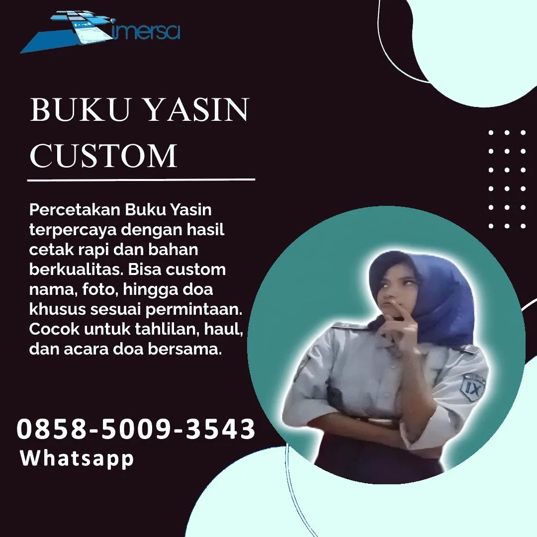 Cetak Buku Yasin Tulang Bawang Barat 0858-5009-3543 (WA)