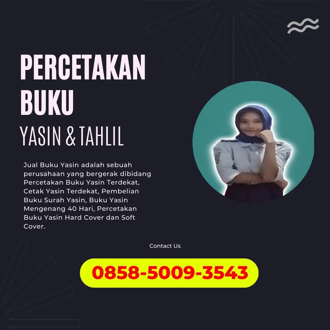 Cetak Buku Yasin Ambon 0858-5009-3543 (WA)