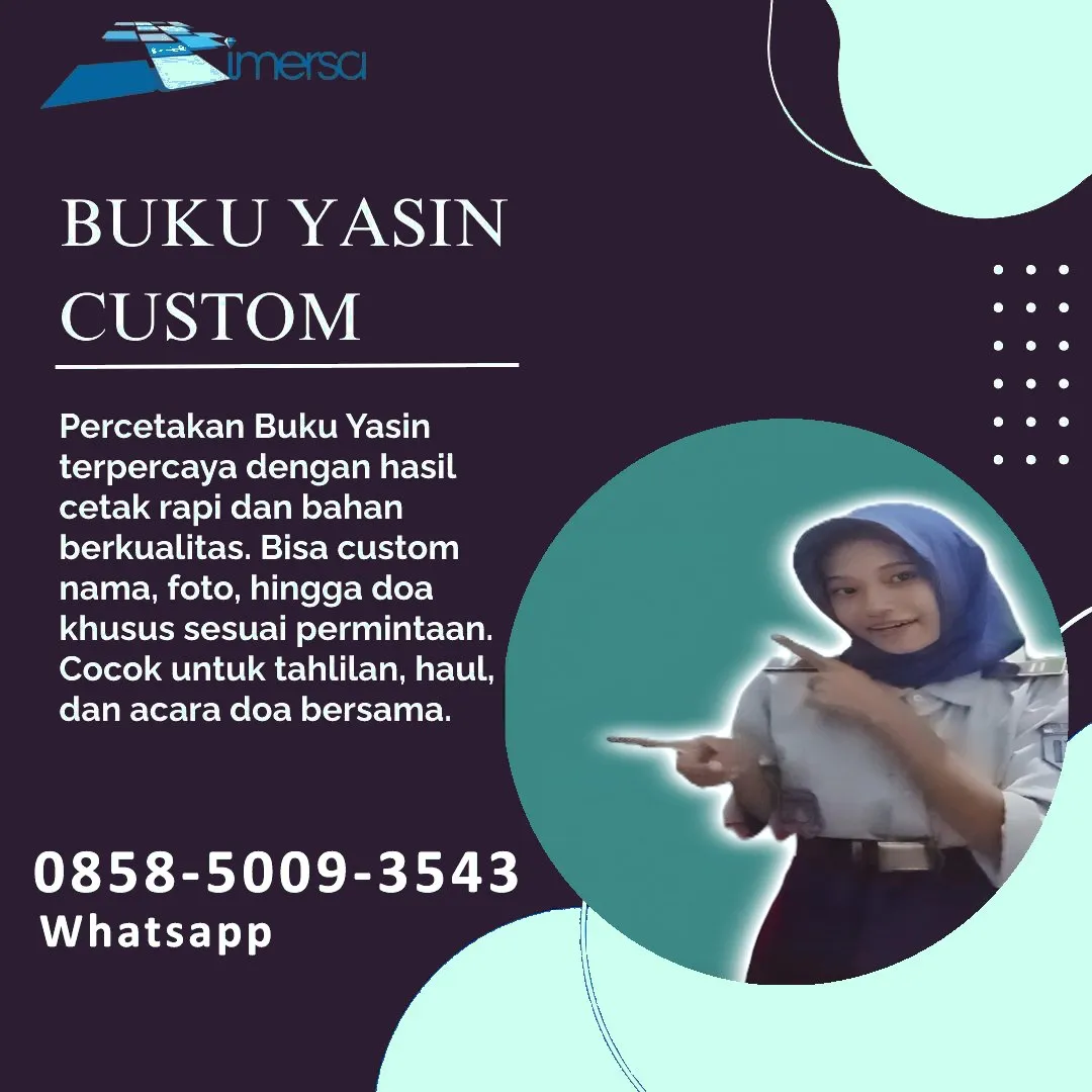 Cetak Buku Yasin Halmahera Utara 0858-5009-3543 (WA)