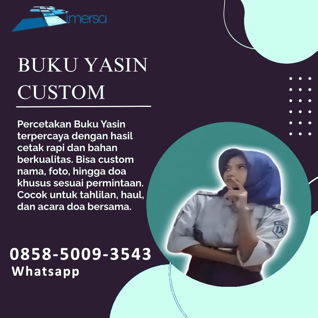 Cetak Buku Yasin Pulau Taliabu 0858-5009-3543 (WA)