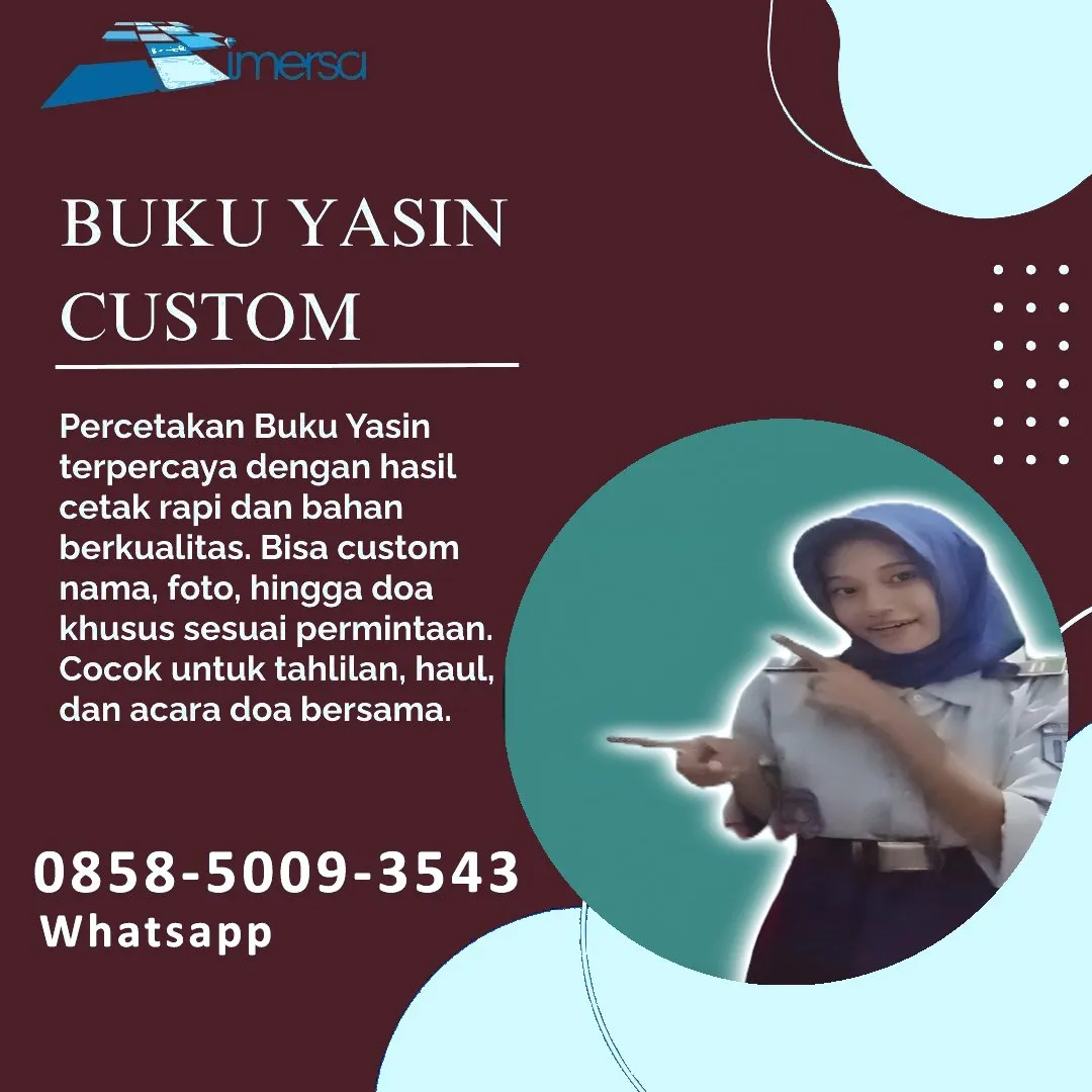 Cetak Buku Yasin Aceh Singkil 0858-5009-3543 (WA)