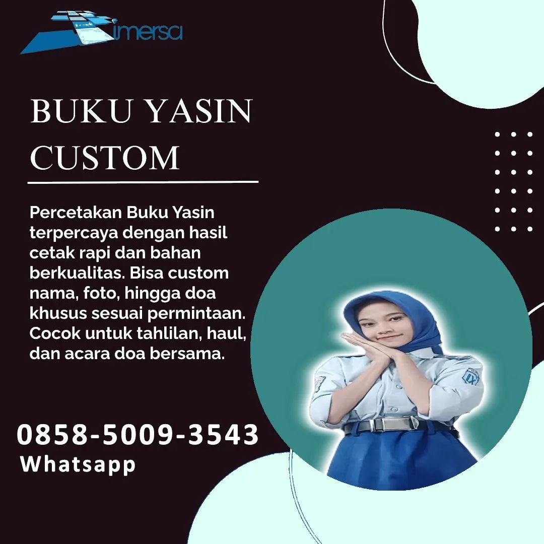 Cetak Buku Yasin Aceh Tenggara 0858-5009-3543 (WA)