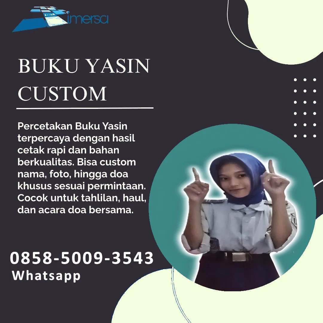 Cetak Buku Yasin Aceh Utara 0858-5009-3543 (WA)