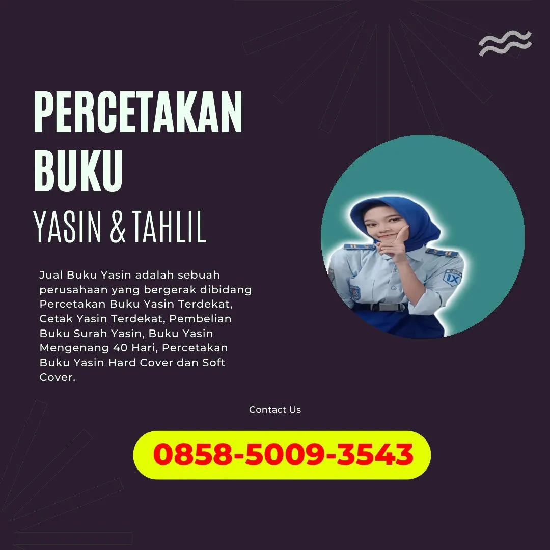 Cetak Buku Yasin Bener Meriah 0858-5009-3543 (WA)