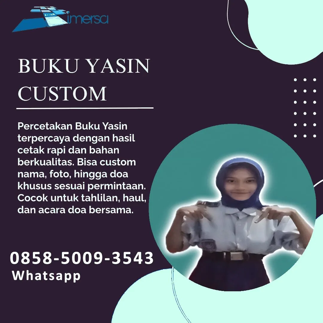 Cetak Buku Yasin Bima 0858-5009-3543 (WA)