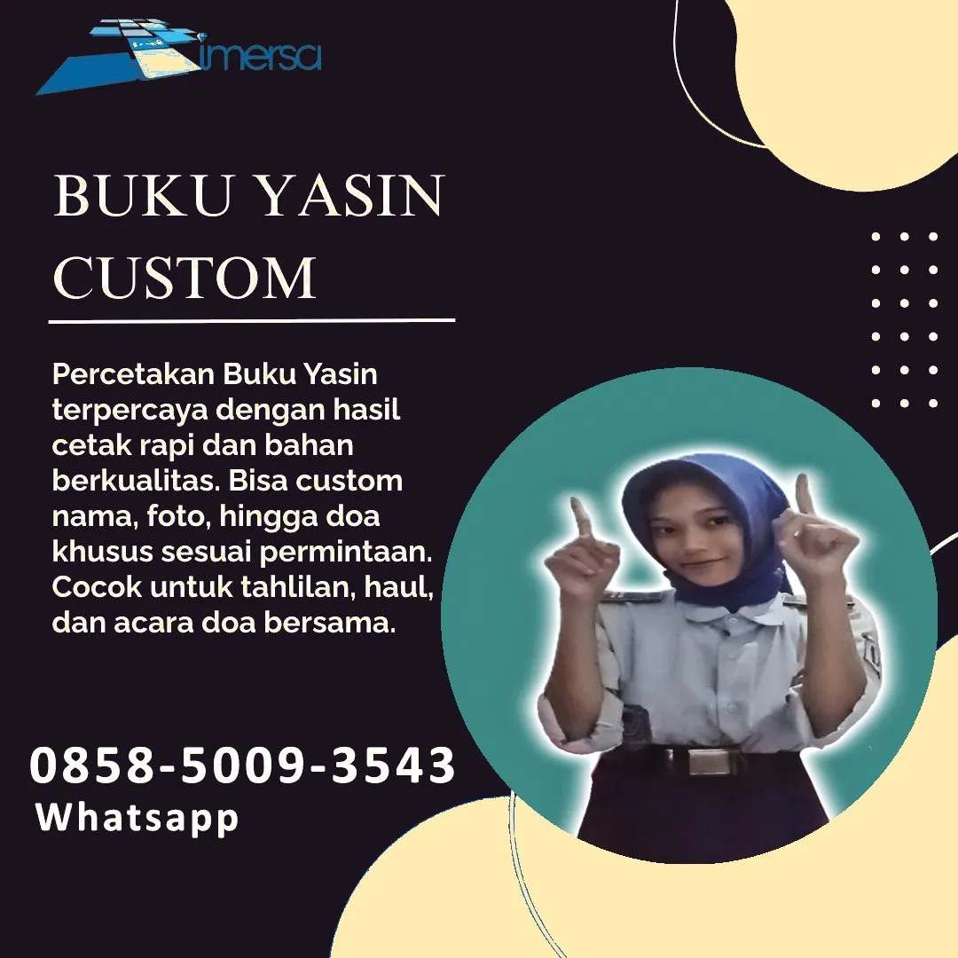 Cetak Buku Yasin Dompu 0858-5009-3543 (WA)