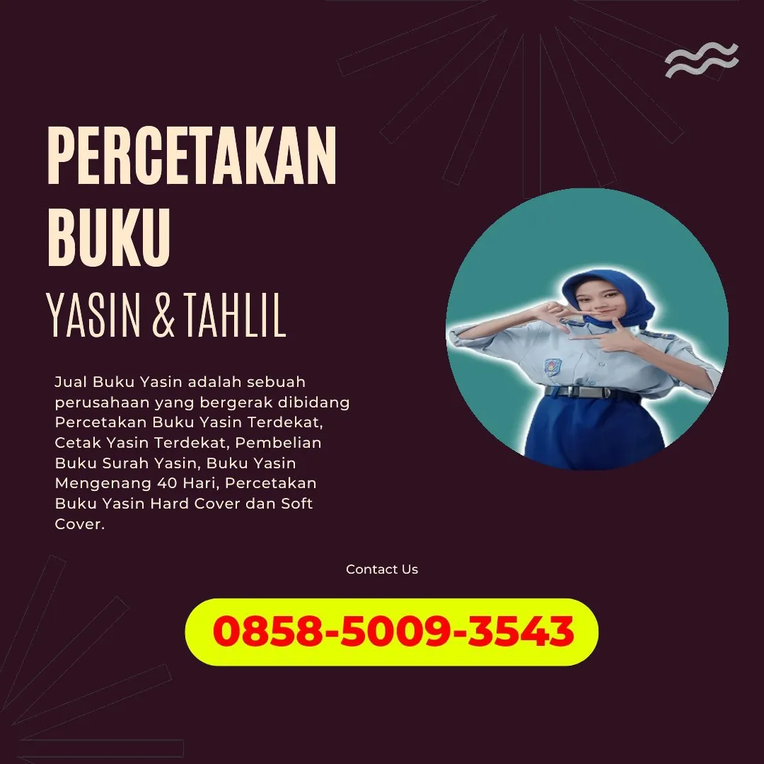 Cetak Buku Yasin Lombok Barat 0858-5009-3543 (WA)