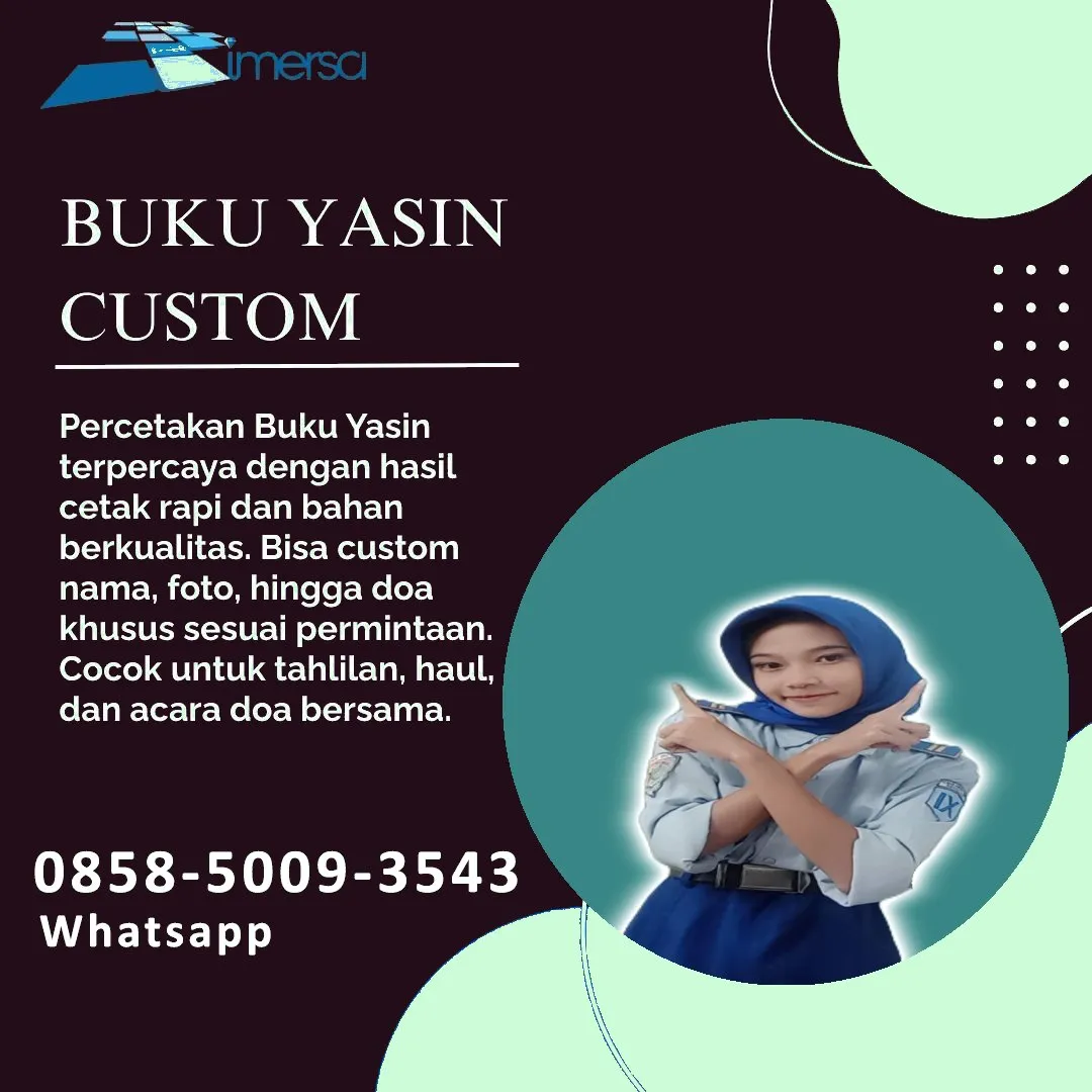 Cetak Buku Yasin Lombok Utara 0858-5009-3543 (WA)