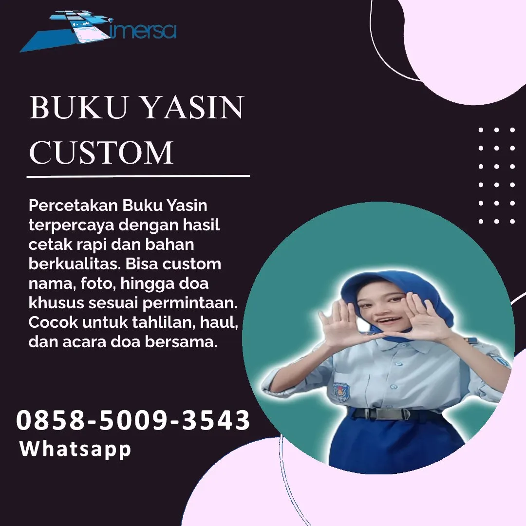 0858-5009-3543 (WA) Jasa Cetak Buku Yasin Flores Timur, Tempat Cetak Buku Yasin di Flores Timur, Cetak Buku Yasin Custom Flores Timur, Cetak Buku Yasin Murah Flores Timur, Buku Yasin dan Tahlil Flores Timur, Cetak Buku Yasin Terdekat Flores Timur, Jual Buku Yasin di Flores Timur